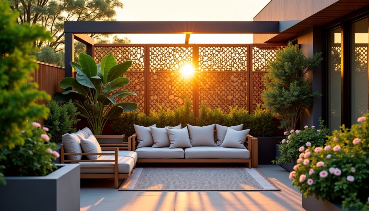 Sublimez votre terrasse : astuces pour choisir un brise-vue décoratif alliant esthétisme et intimité
