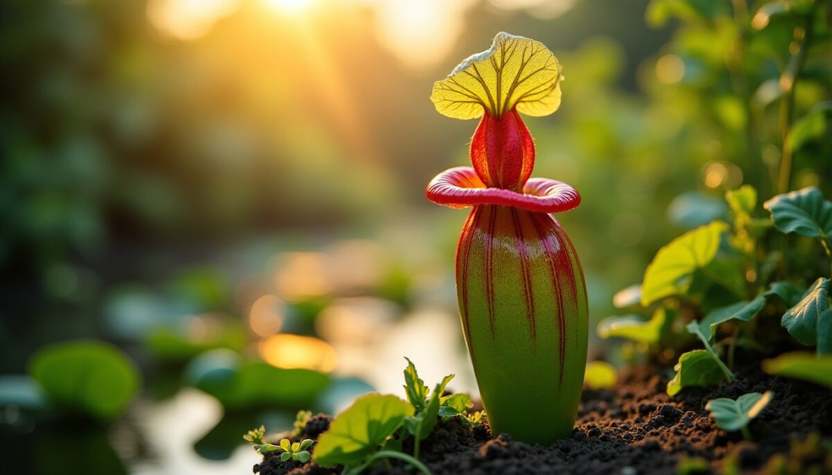 Sarracenia : la plante carnivore des marais, alliée naturelle pour un jardin écologique et préservé