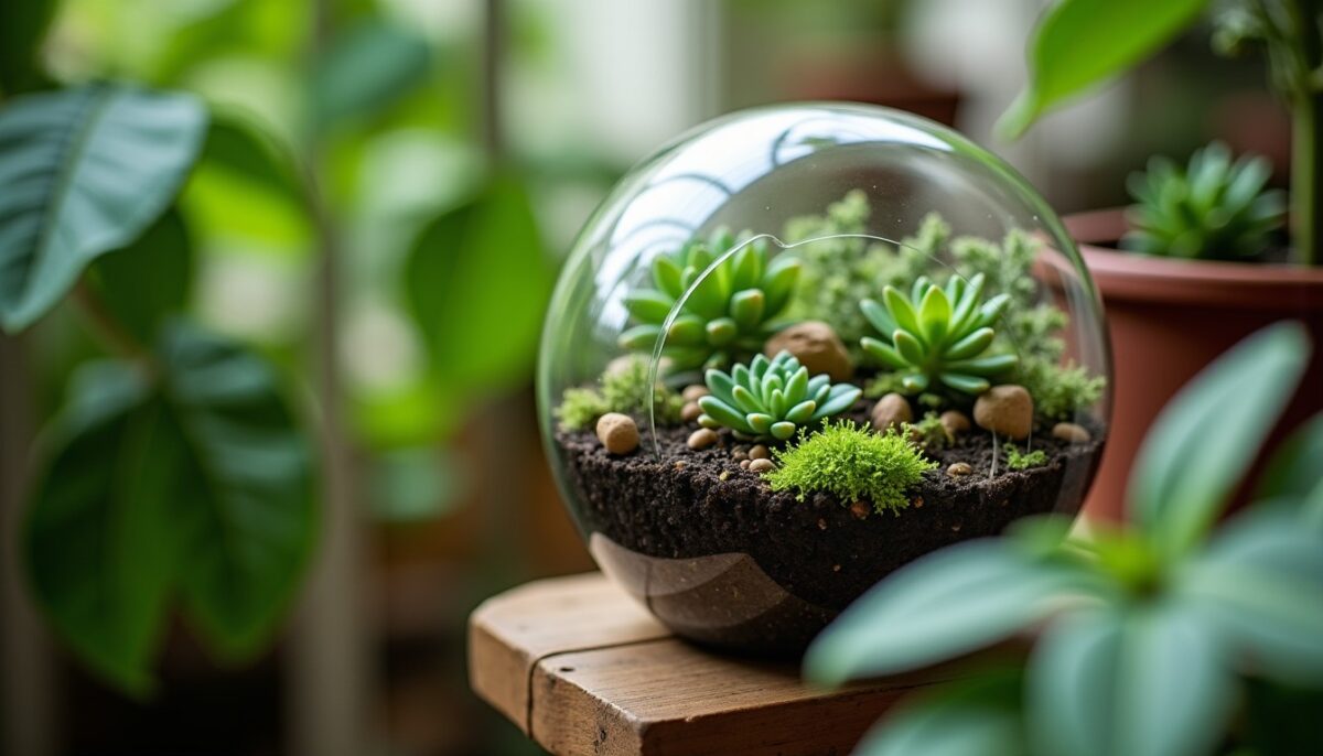 Concevez votre propre oasis tropicale : Guide pratique pour cultiver des plantes dans un terrarium miniature