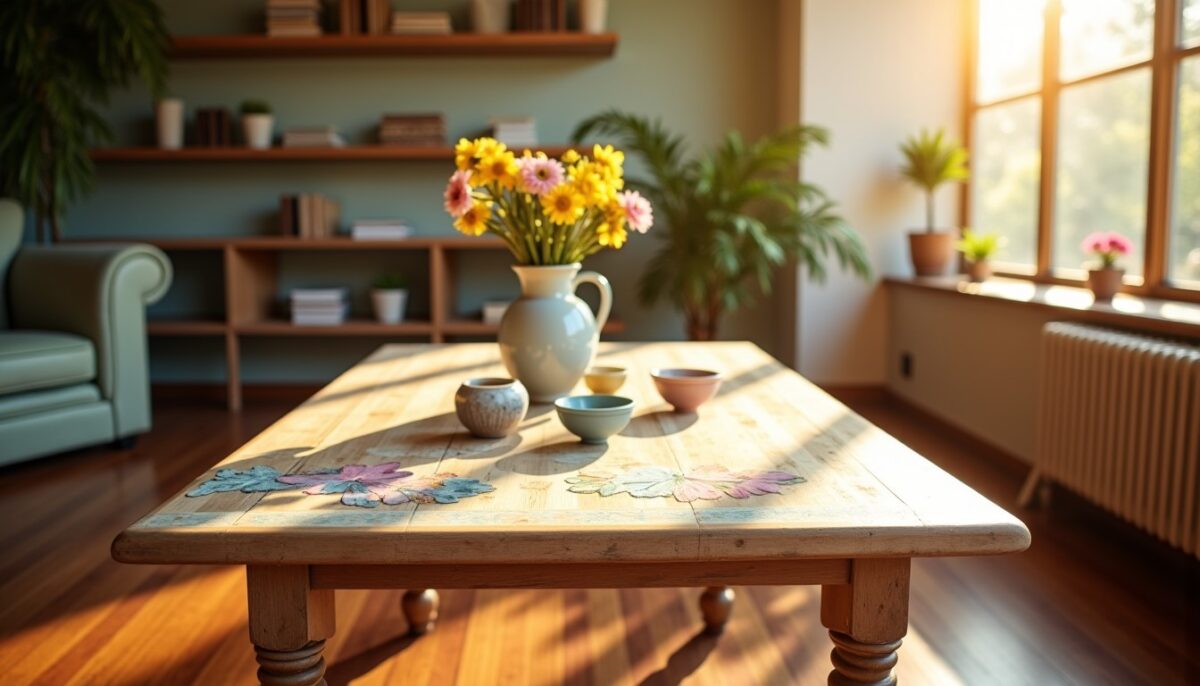 Astuces DIY créatives pour redonner vie à vos meubles grâce à des matériaux déco
