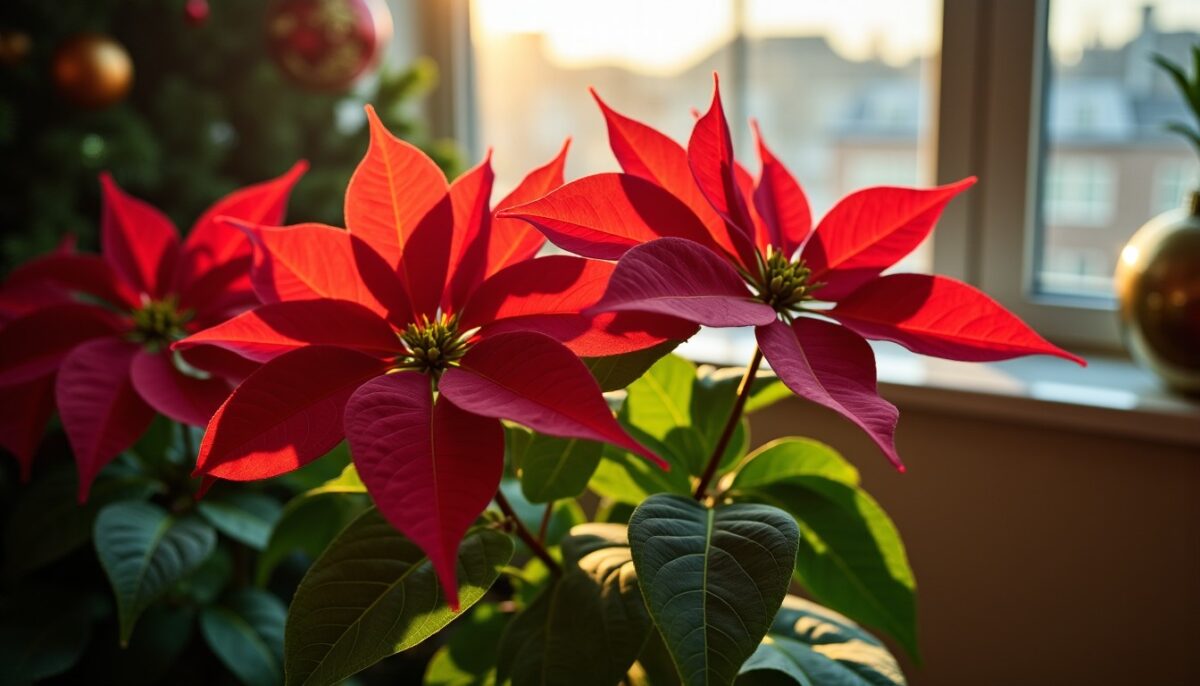 Étoile de Noël : Guide complet pour cultiver et entretenir la poinsettia, l'icône végétale des fêtes