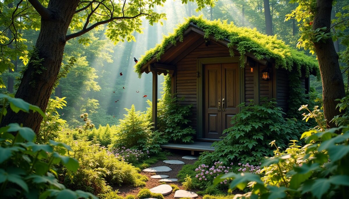 La Cabane à Plantes : Concevez un Havre de Verdure pour Nourrir la Biodiversité