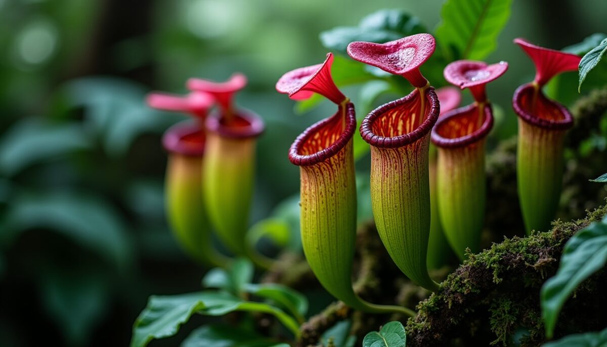 Nepenthes : Plongée au cœur des plantes carnivores les plus fascinantes