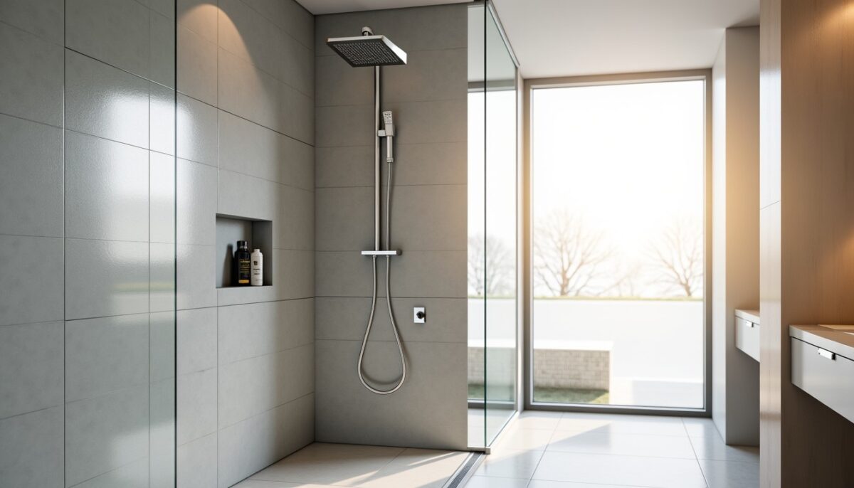 Découvrez les atouts incontournables d'une douche équipée d'un muret
