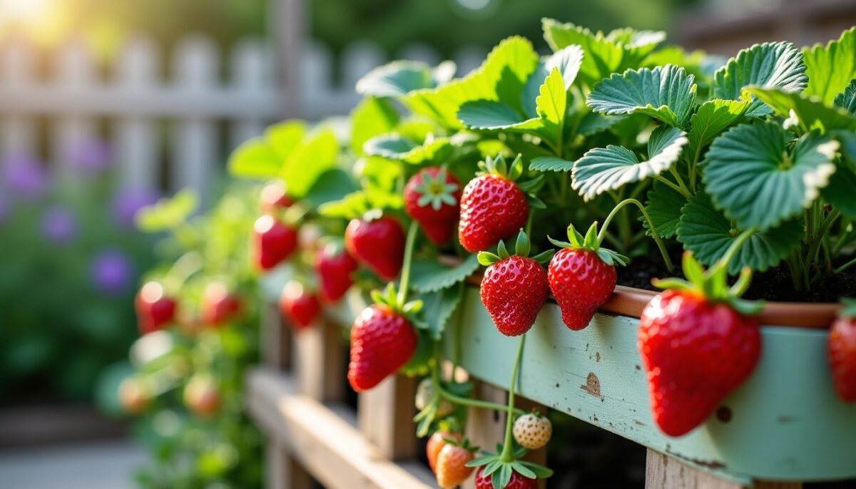 DIY : 20 idées créatives pour des jardinières de fraises ultra fraîches à faire soi-même DIY : 20 idées créatives pour des jardinières de fraises ultra fraîches à faire soi-même